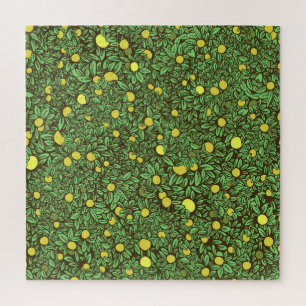 Rich Green Fruit Garden Trees Jigsaw Puzzle