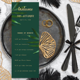 Rich Green Golden Theme Program