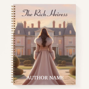 Rich Heiress Book Cover Inspiration Notebook