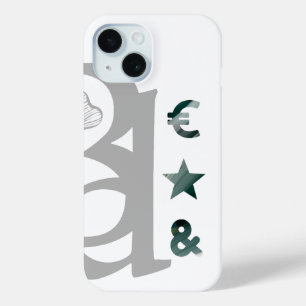 RICH iPhone Cases Trend Abstract Black White Green