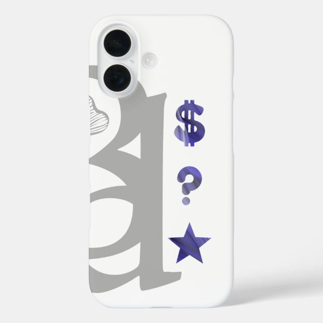 RICH iPhone Cases Trend Abstract Lavender Violet (Back)