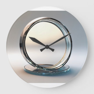 Rich looking wall clock for home and office use.