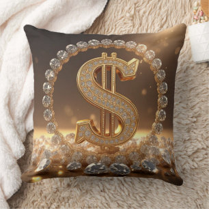 "Rich Luck Charm" Cushion