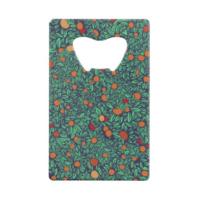 Rich Orchard: Vintage Tree Pattern. (Front)