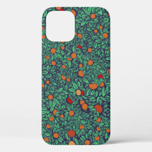 Rich Orchard: Vintage Tree Pattern. iPhone 12 Case