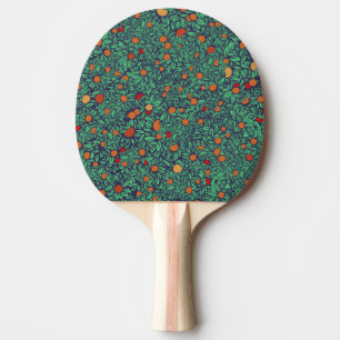 Rich Orchard: Vintage Tree Pattern. Ping Pong Paddle