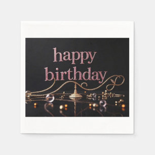 Rich Pink Blush luxurious elegant extravagant  Napkin