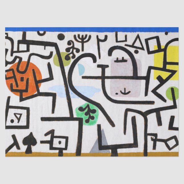 Rich Port, Paul Klee Tissue Paper (Front)