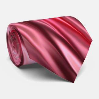 Rich raspberry stripes tie
