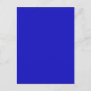 Royal Blue Color Background Invitations & Stationery | Zazzle