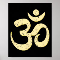 Rich Sphere Om Omkar Aum Symbol Spiritual Yoga Med