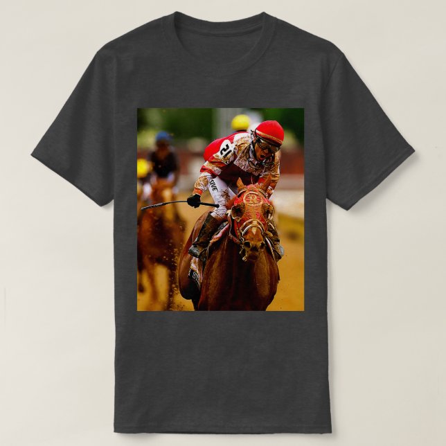Rich Strike Horse Horse Lover T T-Shirt (Design Front)