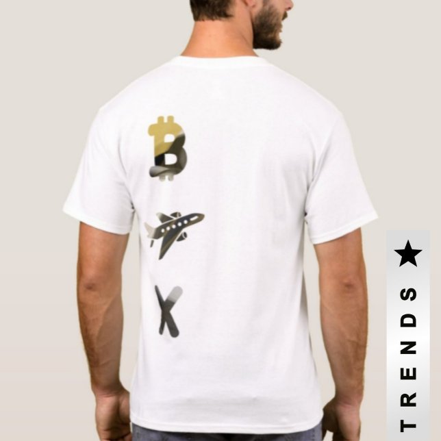 RICH T-Shirt Trend Abstract Art Black White Gold (Creator Uploaded)