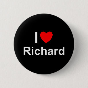 Richard 6 Cm Round Badge