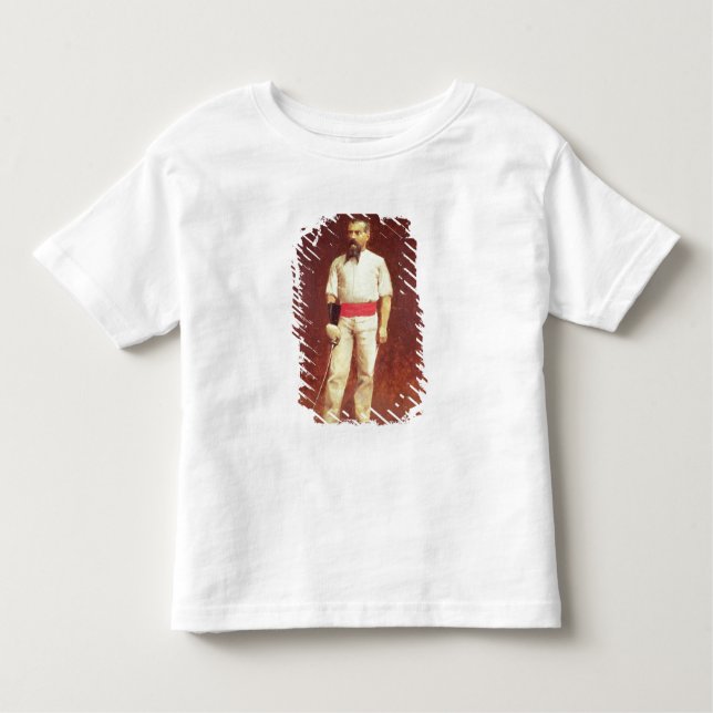Richard Burton  in Fencing Dress, 1889 Toddler T-Shirt (Front)