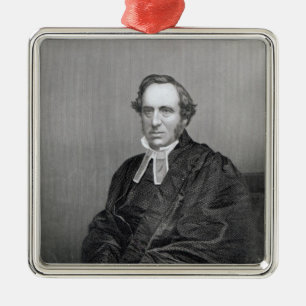 Richard Chenevix Trench, engraved by D.J Pound Metal Tree Decoration