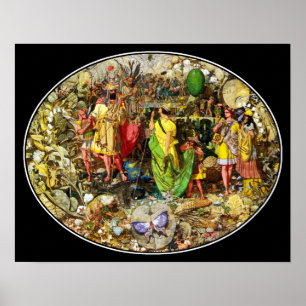 Richard Dadd Faeries: Oberon & Titania Poster