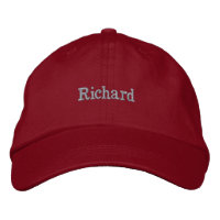 Richard Embroidered Mans Name,