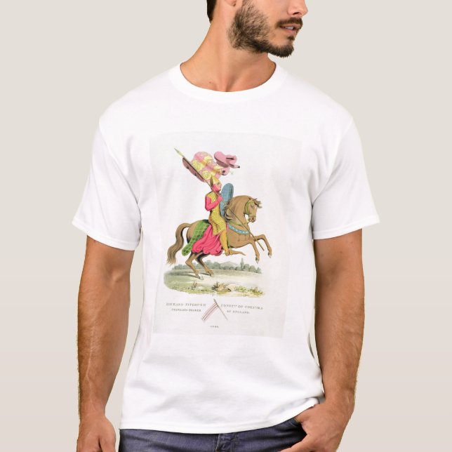 Richard Fitzhugh, Constable of Chester and Standar T-Shirt (Front)