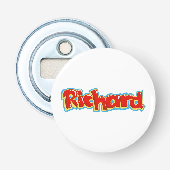 Richard graffiti bottle opener (Front)