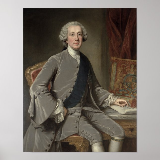 Richard Grenville, Earl Temple, c.1760 Poster (Front)