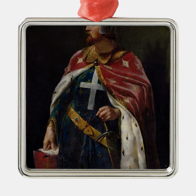 Richard I the Lionheart  King of England, 1841 Metal Tree Decoration (Front)