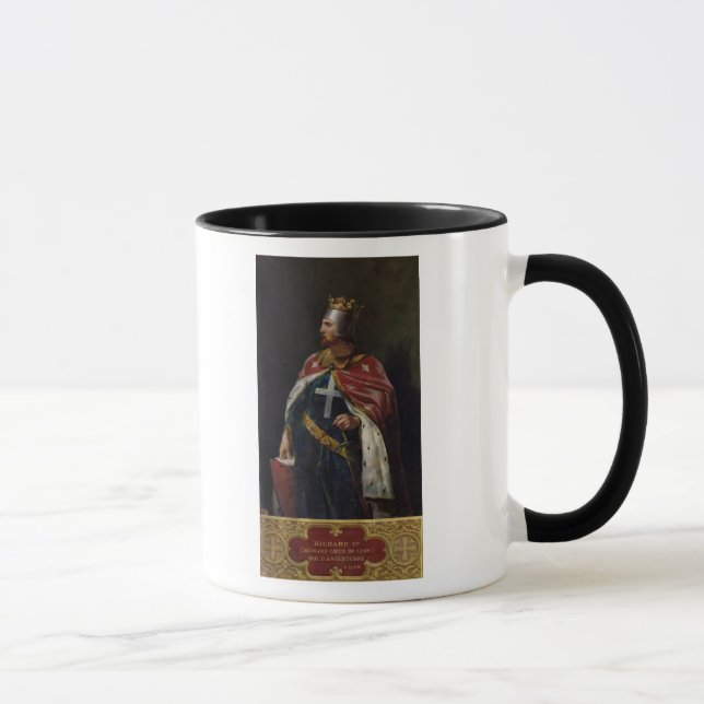 Richard I the Lionheart  King of England, 1841 Mug (Right)