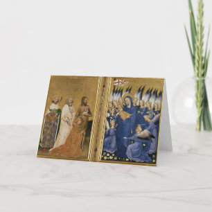 Richard II Presented to the Virgin and Child Card