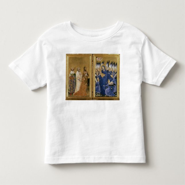 Richard II Presented to the Virgin and Child Toddler T-Shirt (Front)