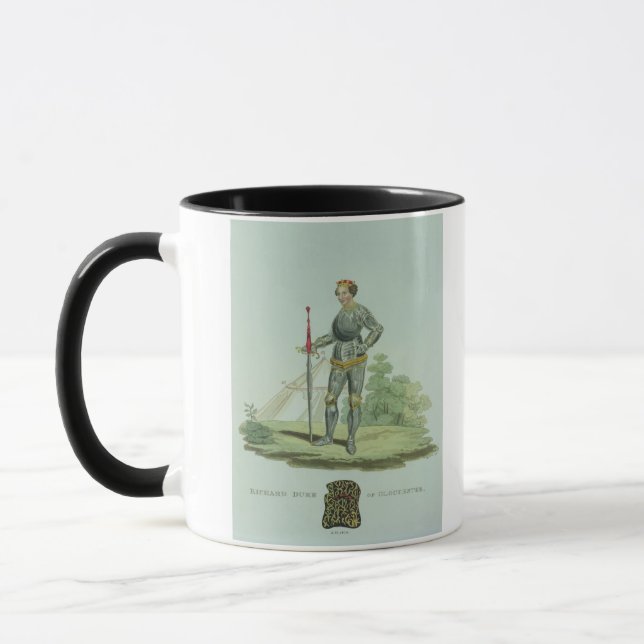 Richard III (1452-85) 1470, engraved by W. Maddock Mug (Left)