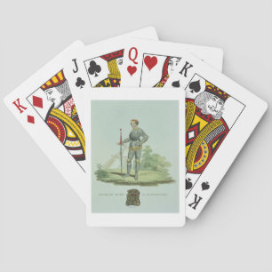 Richard III (1452-85) 1470, engraved by W. Maddock Playing Cards