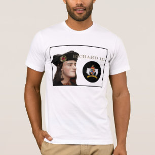 Richard III and his White Boar Badge T-Shirt