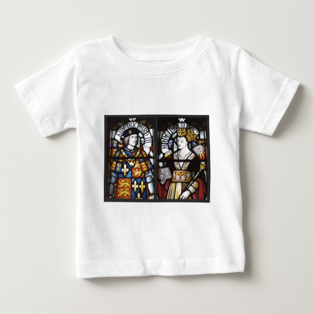 RICHARD III AND QUEEN ANNE OF ENGLAND BABY T-Shirt (Front)