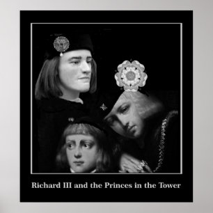 Richard III and the Princes in the Tower Poster