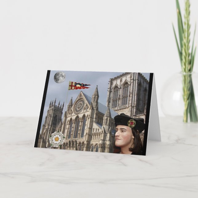 Richard III and York Minster Card (Front)