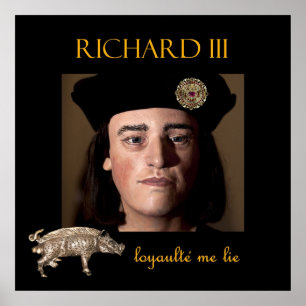 Richard III in the shadows Poster