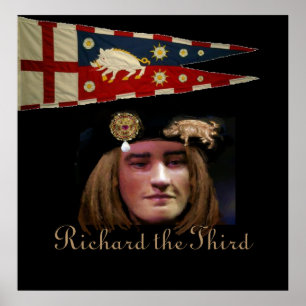 Richard III is smiling! Poster