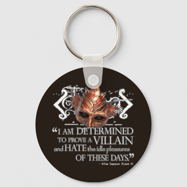 Richard III Quote Key Ring (Front)