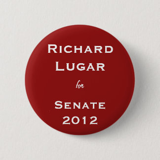 Richard Lugar for Senate Button
