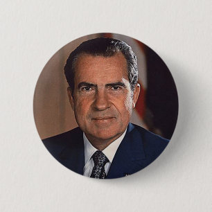 Richard M. Nixon 6 Cm Round Badge
