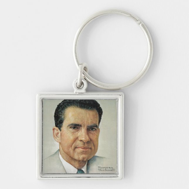 Richard Milhouse Nixon Key Ring (Front)
