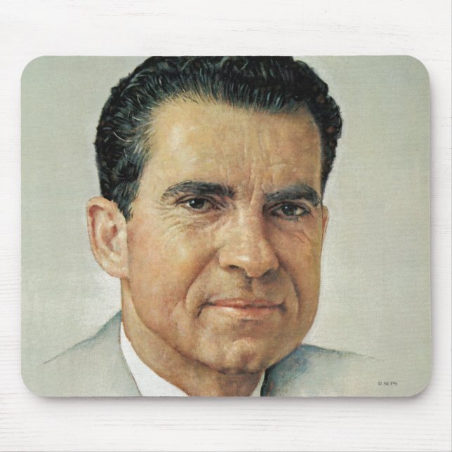 Richard Milhouse Nixon Mouse Pad (Front)