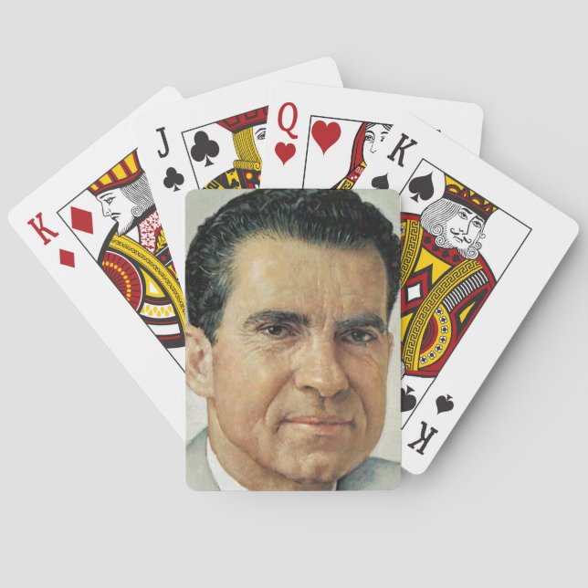 Richard Milhouse Nixon Playing Cards (Back)