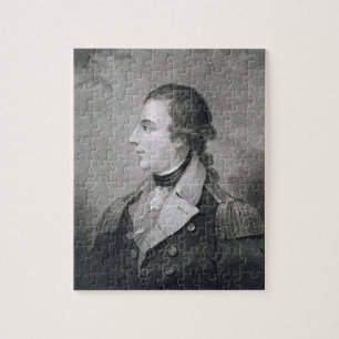Richard Montgomery (1736-75) engraved by E. Macken Jigsaw Puzzle