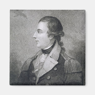 Richard Montgomery (1736-75) engraved by E. Macken Magnet