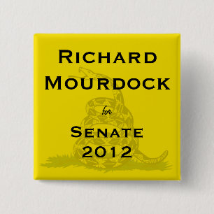 Richard Mourdock for Senate Tea-Party Button