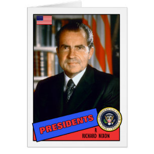 Richard Nixon Baseball Card