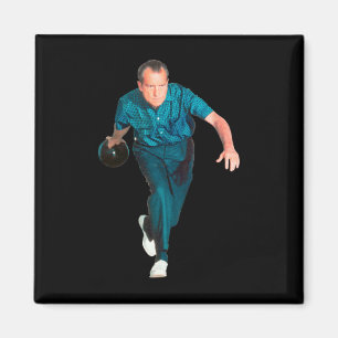 Richard Nixon Bowling Magnet