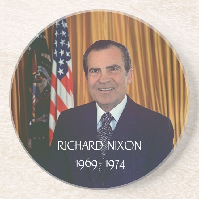 Richard Nixon Coaster (Front)
