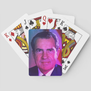 Richard Nixon, Republican President US Politics Playing Cards
